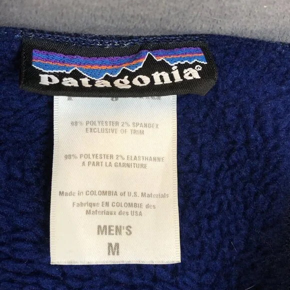 Patagonia  Mens R3 Hi-Loft Regulator Fleece Jacket Polartec Full Zip Size Medium - Picture 4 of 8